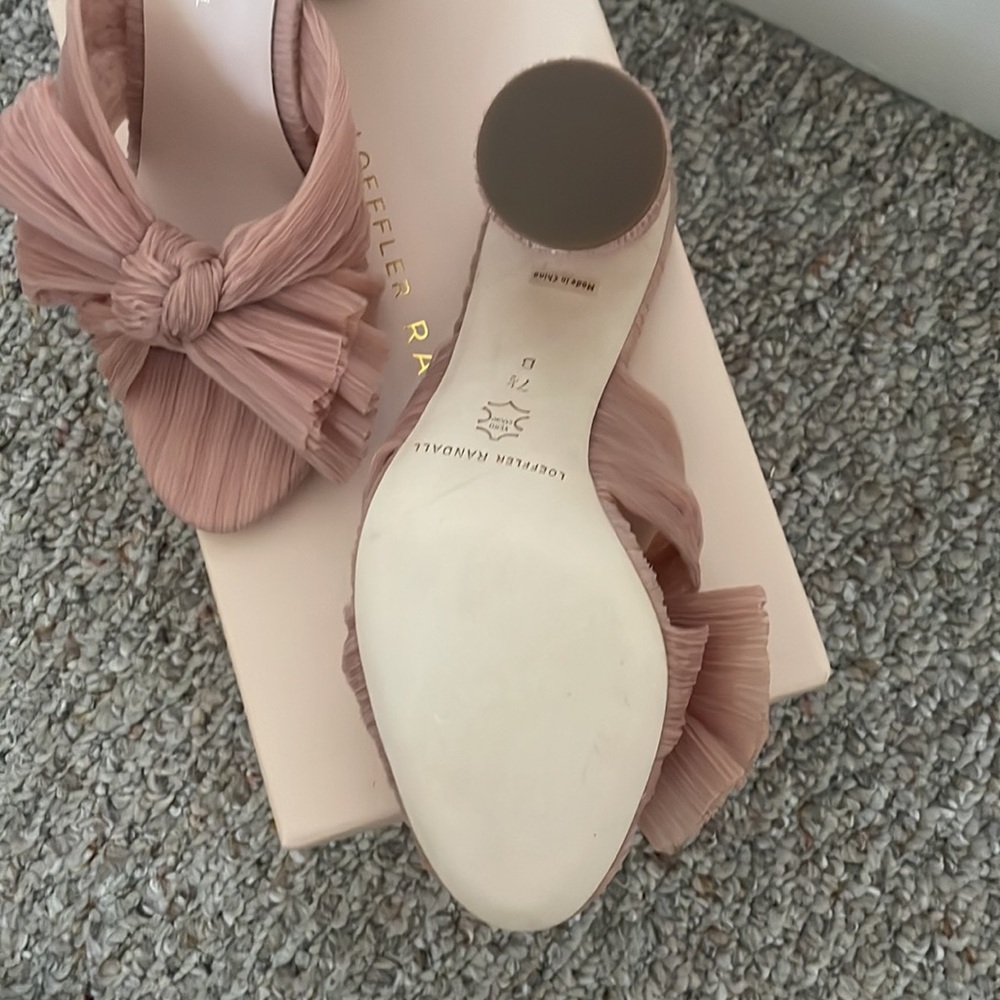 Loeffler Randall Penny Knotted Mules - Picture 3 of 4